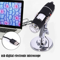 Microscope numérique USB 50x-1000x Grossissement 8 LED mini microscope Endoscope