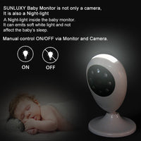 Video Wireless Baby Monitor Night Light Babyphone