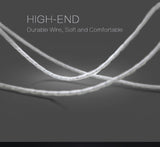 New in-ear earphone for iphone 5s 6s 5 xiaomi bass earbud headset Stereo Headphone For Samsung sony earpiece wired audifonos
