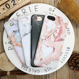 Luxury Marble Case for Coque iPhone 8 8Plus 7 7Plus X 10 6s 6Plus 7 6 6sPlus iPhone6s i Phone iPhoneX etui Cover TPU Phone Cases