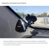 Universal Magnetic Mount Car Dashboard Stand Mobile Phone Holder Sticky Car Kit Magnet For iPhone 7 Samsung 8 Plus Smartphone