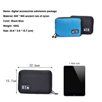 Digital Storage Bag Electronic Accessories Bag For Hard Drive Organizers For Earphone Cables USB Flash Drives Travel Case