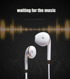 New in-ear earphone for iphone 5s 6s 5 xiaomi bass earbud headset Stereo Headphone For Samsung sony earpiece wired audifonos