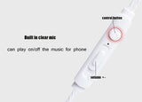 New in-ear earphone for iphone 5s 6s 5 xiaomi bass earbud headset Stereo Headphone For Samsung sony earpiece wired audifonos