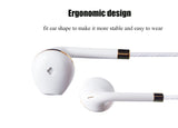 New in-ear earphone for iphone 5s 6s 5 xiaomi bass earbud headset Stereo Headphone For Samsung sony earpiece wired audifonos