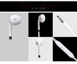 New in-ear earphone for iphone 5s 6s 5 xiaomi bass earbud headset Stereo Headphone For Samsung sony earpiece wired audifonos