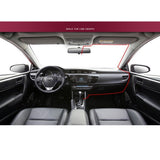 Mini caméra de voiture DVR caméscope Full HD 1080p avec vision nocturne et de stationnement