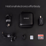 ORICO Earphone Accessories Earphone Case Bag Headphones Portable Storage Case Bag Box Headset Accessories