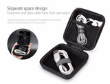 ORICO Earphone Accessories Earphone Case Bag Headphones Portable Storage Case Bag Box Headset Accessories