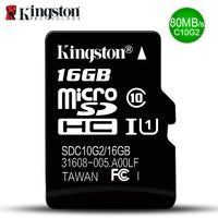 Kingston Micro Sd Memory Card 16GB Class10 carte sd 32gb SDHC sdxc TF sd Card cartao de Memoria 16g c10 For Smart Mobile phone