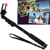 Pal Rod Perche Pau De Self Palo Selfie Stick Universal With Button Mobile Monopod Selfipalka Selfiestick Monopad Telescopic