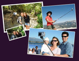 Pal Rod Perche Pau De Self Palo Selfie Stick Universal With Button Mobile Monopod Selfipalka Selfiestick Monopad Telescopic