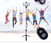 Perche à Selfie Stick Bluetooth With Button pour Android iPhone