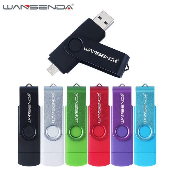 Fast speed 128gb 64gb OTG USB Flash Drive for Android Phone pen drive 32gb 8gb pendrive 16gb 4gb otg usb 2.0 USB Stick