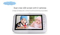 baby phone camera monitor IR Night vision Intercom 4 Lullabies Temperature monitor babyphone camera video baby monitor