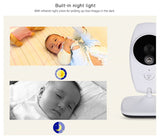 baby phone camera monitor IR Night vision Intercom 4 Lullabies Temperature monitor babyphone camera video baby monitor