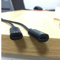 Earphone Audio Charging Adapter Splitter Cable For IOS Music /Phone Call/Charging Audio Cable