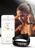 TEZER R5MAX blood pressure heart rate monitor Blood oxygen 50 Letter message push large smart Fitness Bracelet Watch intelligent