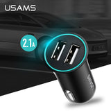 Dual USB Car fast charging Mobile Phone Travel Adapter Cigar