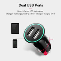 Dual USB Car fast charging Mobile Phone Travel Adapter Cigar