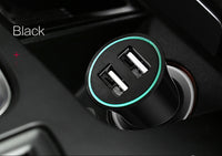 Dual USB Car fast charging Mobile Phone Travel Adapter Cigar