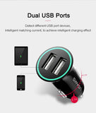 Dual USB Car fast charging Mobile Phone Travel Adapter Cigar