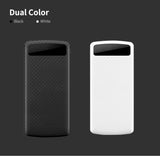 Batterie de secours Fast-Charge Power Bank 10000mAh Portable External Battery Pack Backup Charger LCD Dual USB Powerbank