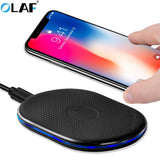 OALF Qi Wireless Charger Charging Induction Charger for iPhone X 8 Plus for Samsung Galaxy S8 Plus Note 8 S7 S6 edge fast Charge