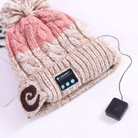 Bonnet Thermique Bluetooth avec casque Stéréo intégré, Microphone, Kit Main-Libre et Batterie rechargeable