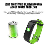 Smart Wristband Color Display Fitness Tracker Bracelet Heart Rate Monitor Blood Pressure IP67 Waterproof Watches PK Fitbits