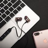 SWZYOR LY-11 Metal Sports Bluetooth Headphone SweatProof Earphone Magnetic Earpiece Stereo Wireless Headset for Mobile Phone