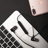 SWZYOR LY-11 Metal Sports Bluetooth Headphone SweatProof Earphone Magnetic Earpiece Stereo Wireless Headset for Mobile Phone