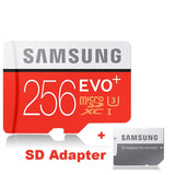 Original SAMSUNG Micro SD 32GB Class 10 Memory Card EVO+ EVO Plus microSDhc SDXC 256GB 128GB 64GB 16GB Carte Micro SD TF Card