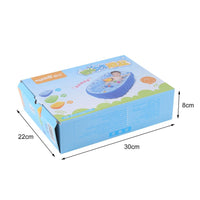 Piscine gonflable Baignoire bébé, connecteurs Portable Kid Infant Toddler épais doux Coussin d'air piscine central Assise