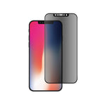 Film Anti espion pour iPhone X Tempered Glass Full Cover Anti-spy Screen Protector