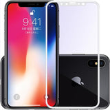 Film Anti espion pour iPhone X Tempered Glass Full Cover Anti-spy Screen Protector