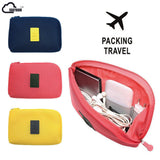 Travel Earphone Cable USB Digital Cosmetic Bag Portable  Gadget Organizer Storage Makeup  bag