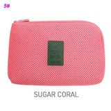 Travel Earphone Cable USB Digital Cosmetic Bag Portable  Gadget Organizer Storage Makeup  bag