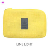 Travel Earphone Cable USB Digital Cosmetic Bag Portable  Gadget Organizer Storage Makeup  bag