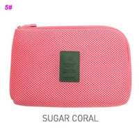 Travel Earphone Cable USB Digital Cosmetic Bag Portable  Gadget Organizer Storage Makeup  bag