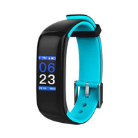 Smart Wristband Color Display Fitness Tracker Bracelet Heart Rate Monitor Blood Pressure IP67 Waterproof Watches PK Fitbits