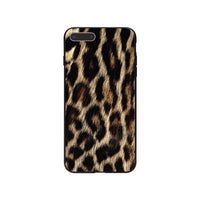 Fashion Tiger Leopard Print Panther Photo Soft Phone Case For iPhone 7 plus 6S 5 6S plus 8 8plus X Mobile phone shell