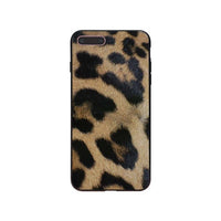 Fashion Tiger Leopard Print Panther Photo Soft Phone Case For iPhone 7 plus 6S 5 6S plus 8 8plus X Mobile phone shell