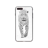 Fashion Tiger Leopard Print Panther Photo Soft Phone Case For iPhone 7 plus 6S 5 6S plus 8 8plus X Mobile phone shell