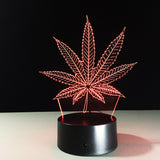 3D Visual Illusion Lampe Transparent Acrylique Veilleuse Led Lampe 7 Changement De Couleur Touch Table Lampe Kids Lave Lampe