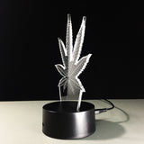3D Visual Illusion Lampe Transparent Acrylique Veilleuse Led Lampe 7 Changement De Couleur Touch Table Lampe Kids Lave Lampe