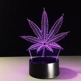 3D Visual Illusion Lampe Transparent Acrylique Veilleuse Led Lampe 7 Changement De Couleur Touch Table Lampe Kids Lave Lampe