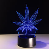 3D Visual Illusion Lampe Transparent Acrylique Veilleuse Led Lampe 7 Changement De Couleur Touch Table Lampe Kids Lave Lampe