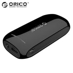 ORICO 4000mAh 2000mAh Power Bank 18650 USB External Mobile Backup Smart Phone Charger for iPhone mobile Charger 30cm USB Cable