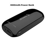 ORICO 4000mAh 2000mAh Power Bank 18650 USB External Mobile Backup Smart Phone Charger for iPhone mobile Charger 30cm USB Cable